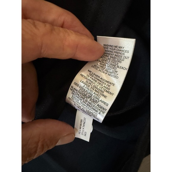 Travis Mathew Mens Pullover Hoodie Black Long Sleeve Kangaroo Pocket Size L - Picture 4 of 8